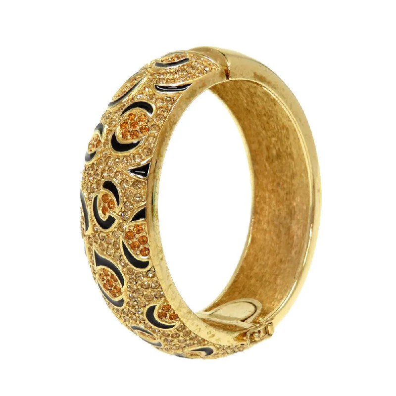 Dior Bangle Stone gold vintage