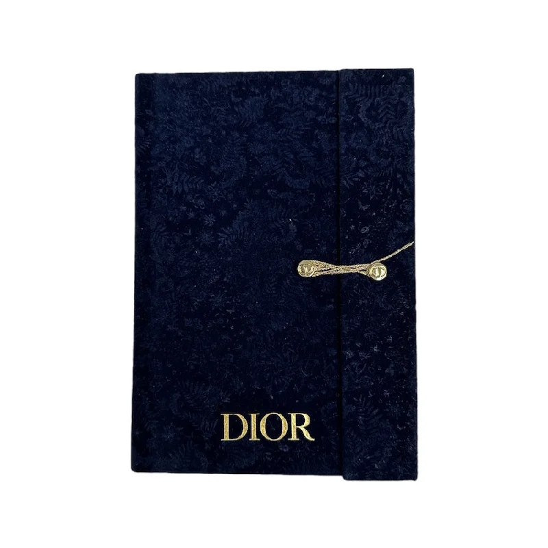 (NEW) DIOR VELOUR NOTEBOOK