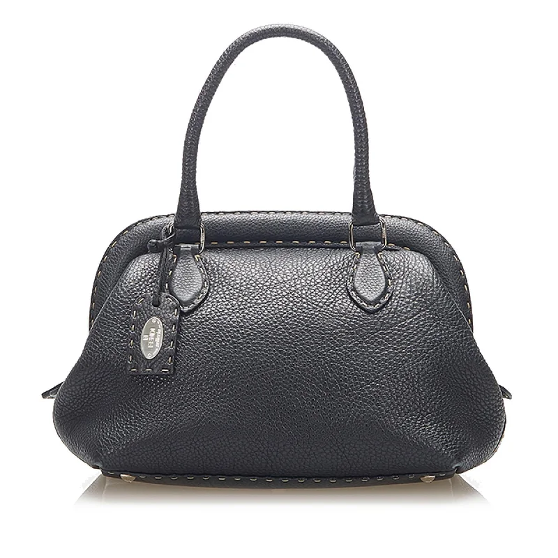 Fendi Selleria Leather Handbag (SHG-16386)