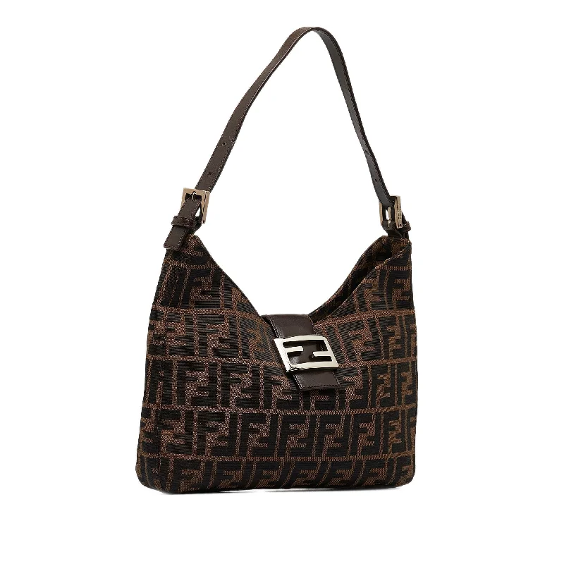 FENDI FF Lock Zucca Shoulder Bag