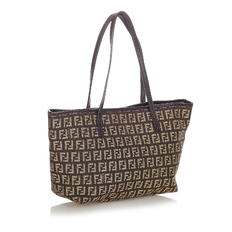 Fendi Zucchino Canvas Tote Bag (SHG-23843)