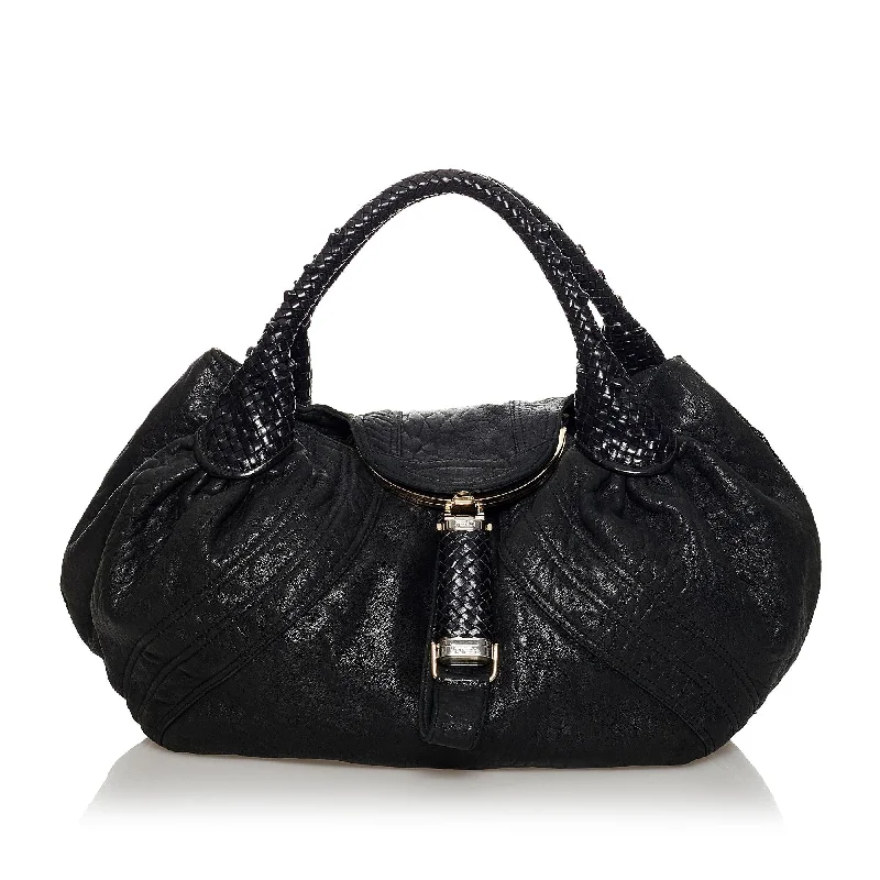 Fendi Spy Leather Handbag