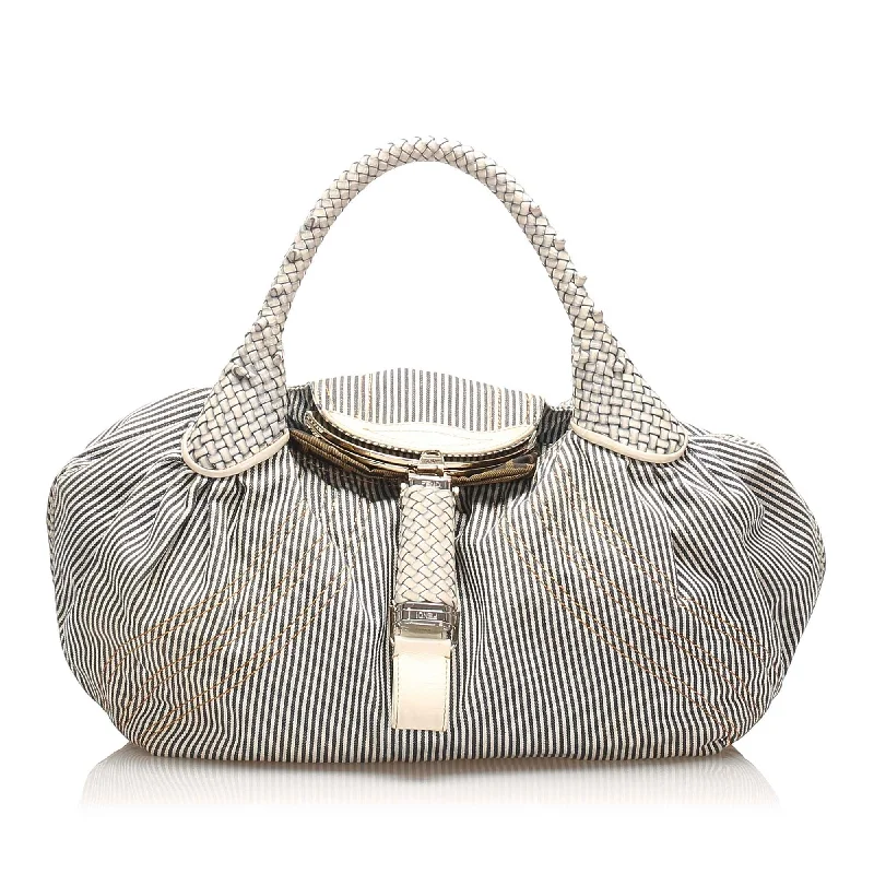 Fendi Spy Denim Handbag (SHG-11262)