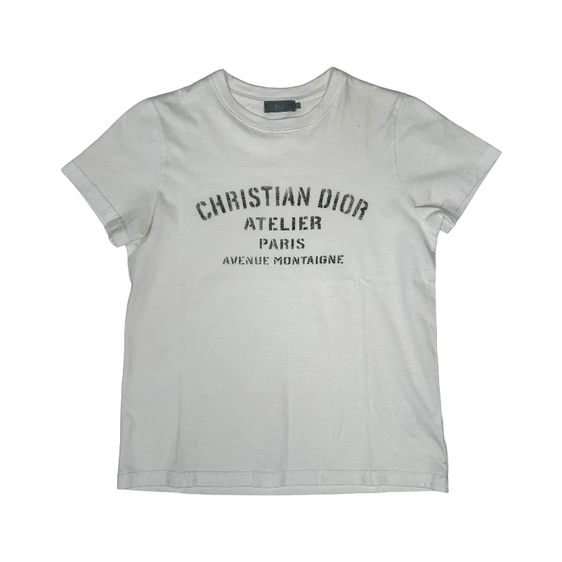 DIOR "CHRISTIAN DIOR ATELIER" TEE - WHITE