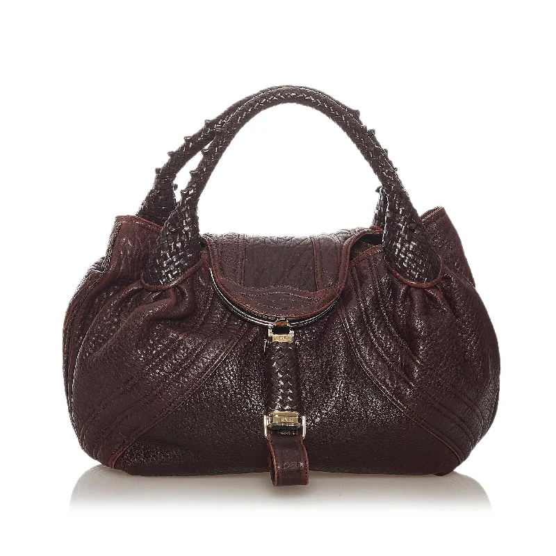 Fendi Spy Leather Handbag