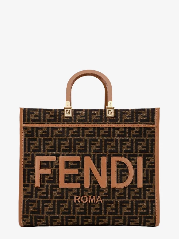 Fendi Woman Fendi Woman Brown Handbags