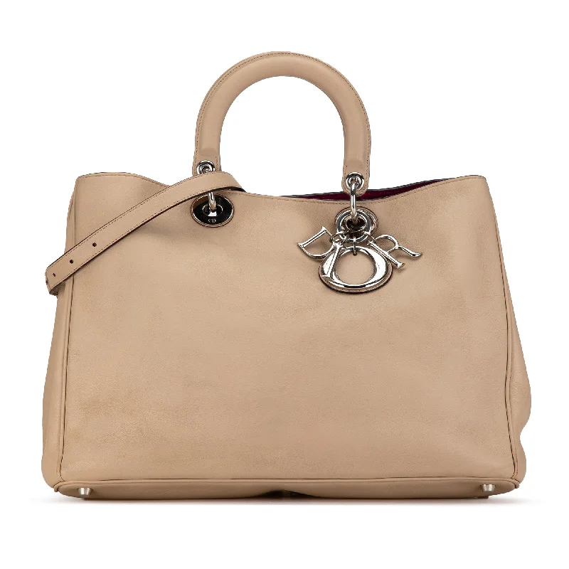 Brown Dior Large Diorissimo Satchel