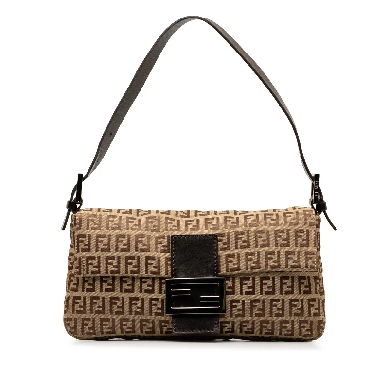 Fendi Zucchino Canvas Baguette (SHG-Zd7NkG)