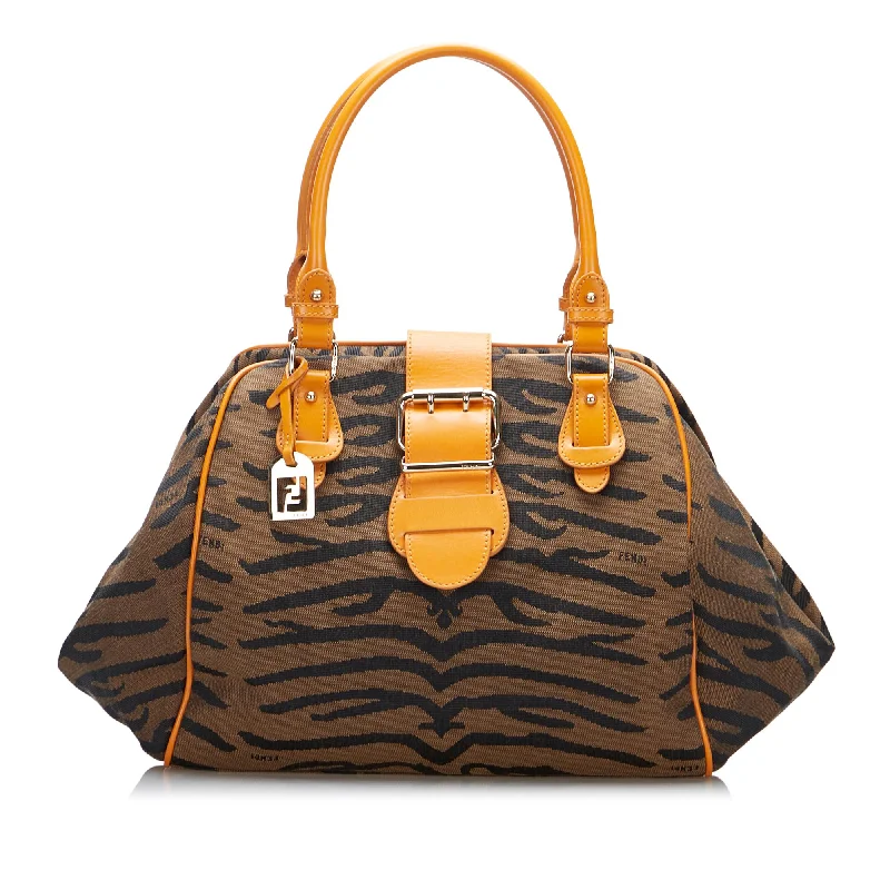 Fendi Animal Print Handbag