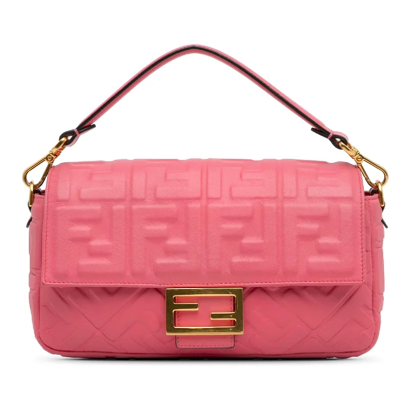 Fendi Medium Embossed FF Baguette (SHG-l1qzmb)