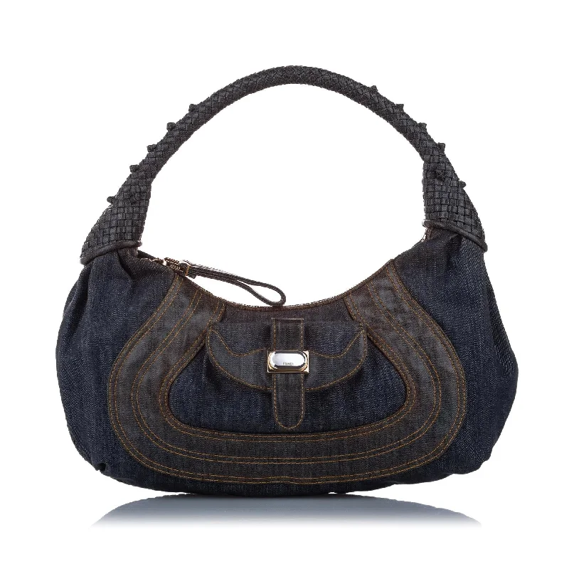 Fendi Denim Spy Handbag