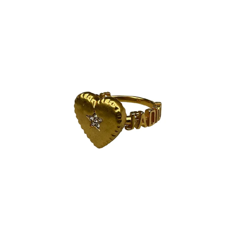 DIOR "JADIOR" HEART RING