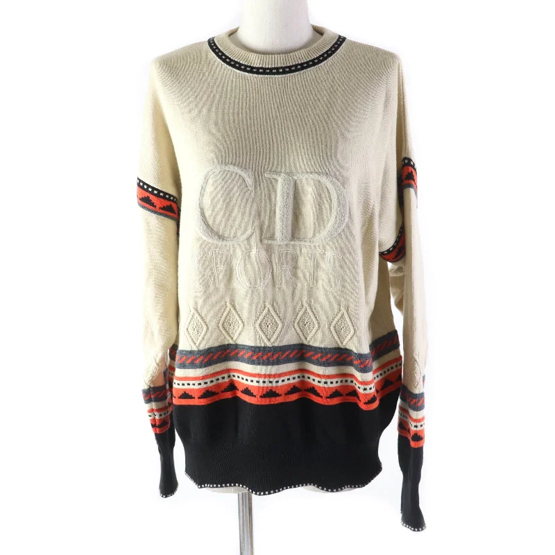 Christian Dior knit wool multicolor L