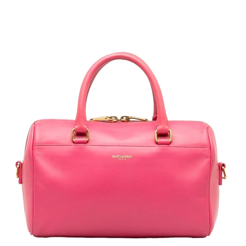 Saint Laurent Baby Shoulder Handbag 2WAY 330958 Pink Leather  Saint Laurent