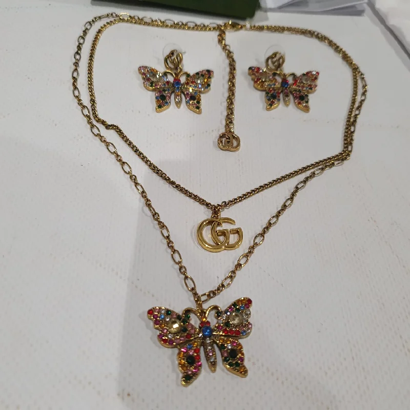 Gucci Necklace and Earrings