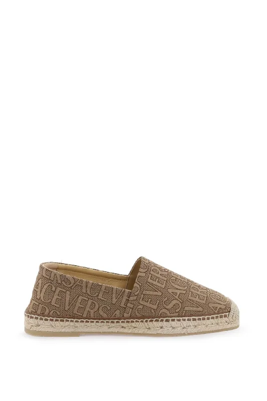 Versace 'versace allover' espadrilles