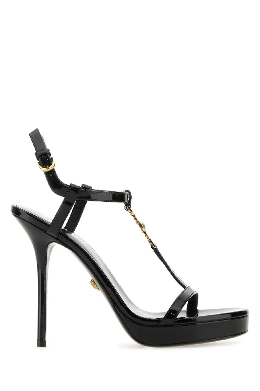 VERSACE Elegant 95 Heel Medusa Sandals