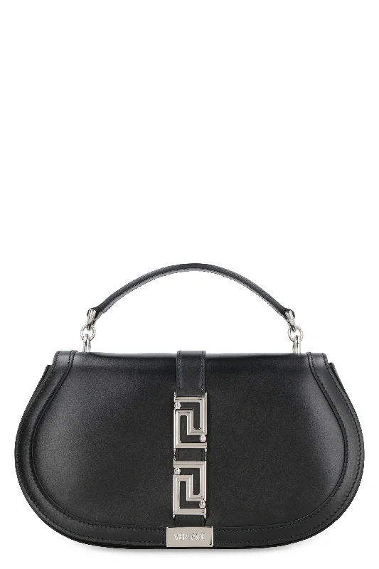 GRECA GODDESS LEATHER CROSSBODY BAG