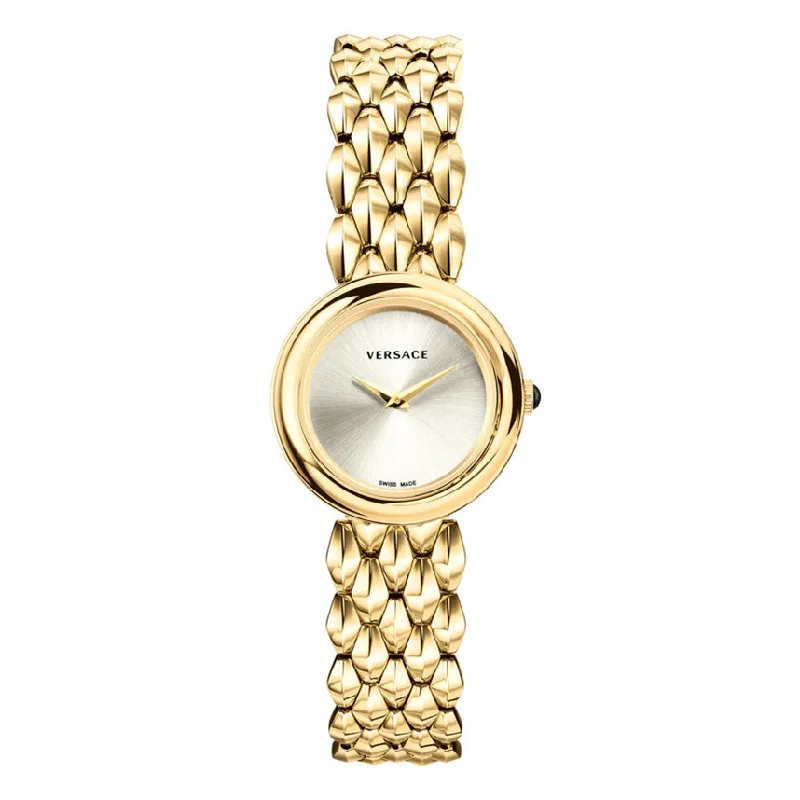 Versace Ladies Watch V-Flare Gold Bracelet VEBN00718