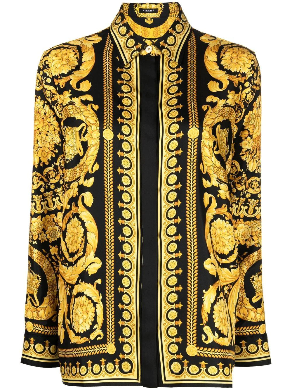 Versace Barocco Silk Shirt