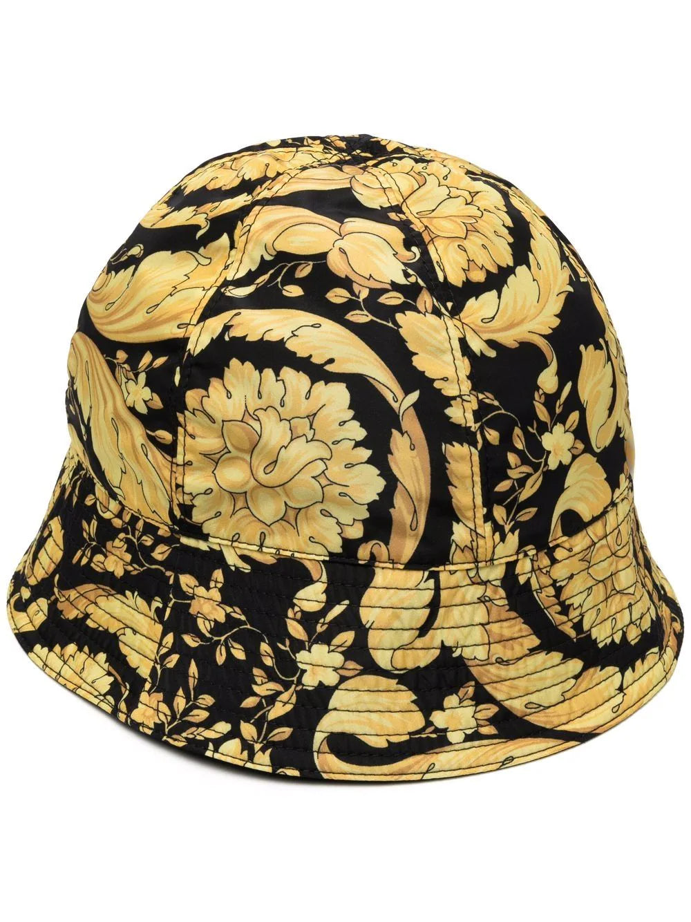 Versace Barocco Print Reversible Bucket Hat