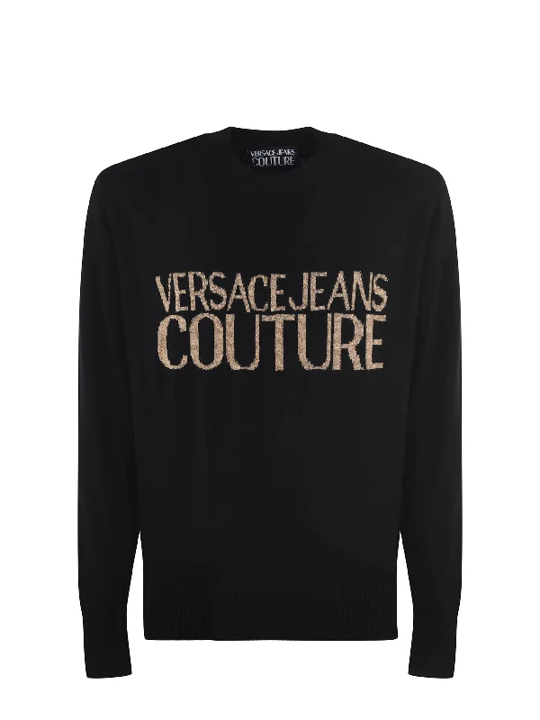 73GAFM01/CM06HK42 BLACK VERSACE MEN SWEATER