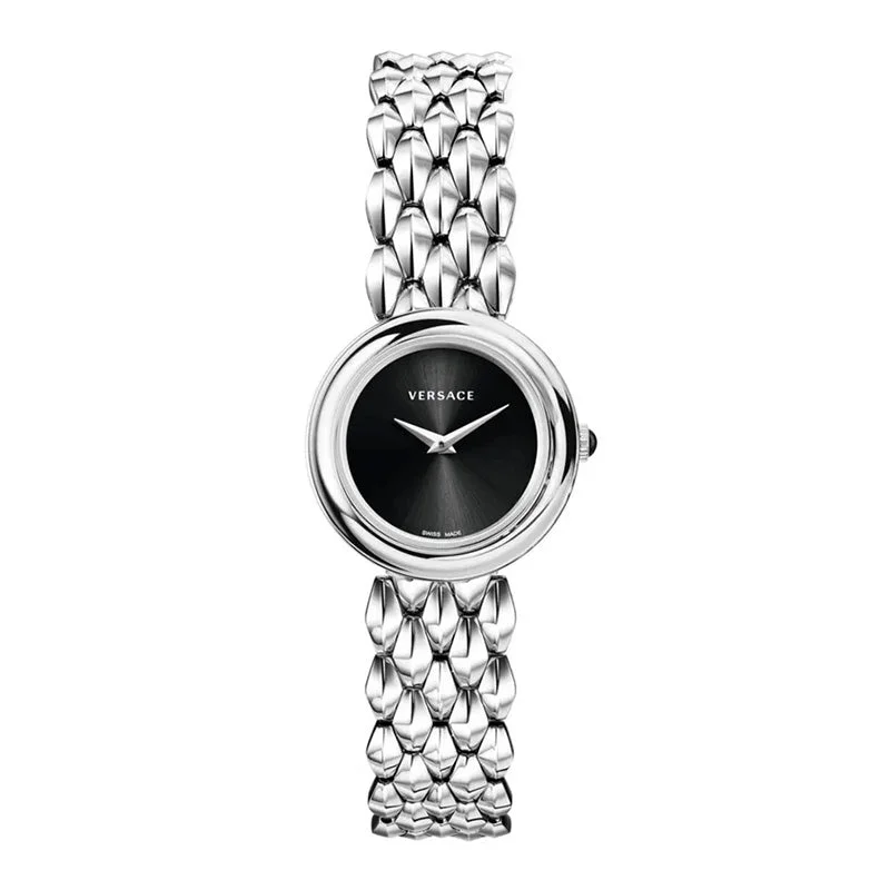 Versace Ladies Watch V-Flare Black Bracelet VEBN00618