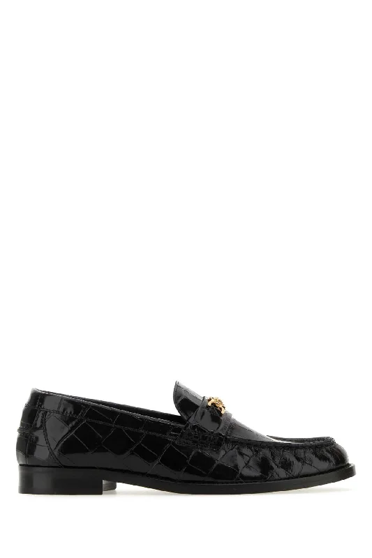 VERSACE Elegant Medusa Loafers for Women - Size 95