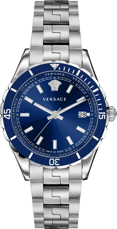 Versace Men's Watch Hellenyium 42mm Blue Bracelet VE3A00922