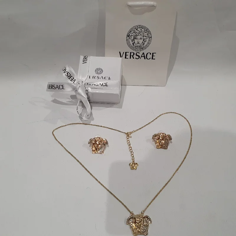 Versace Necklace and Earrings