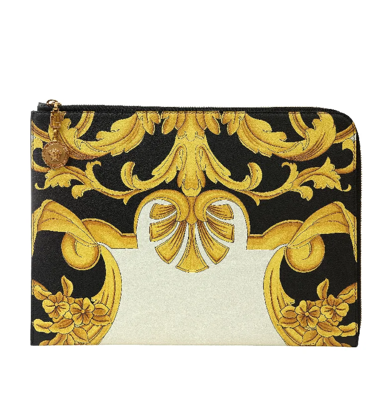 Versace Baroque Oversized Clutch/ Portfolio