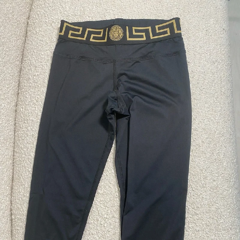 Versace Logo Stretch Pant Small