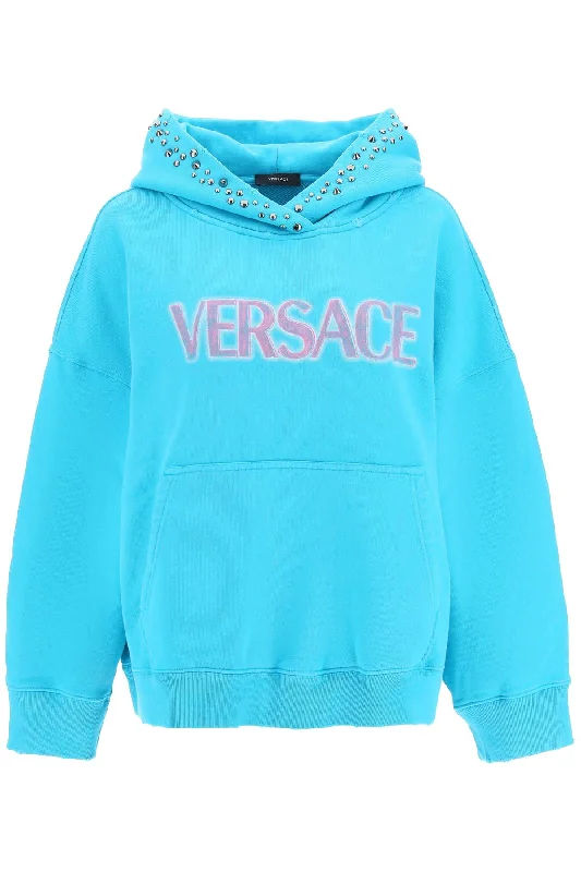 Versace hoodie with studs