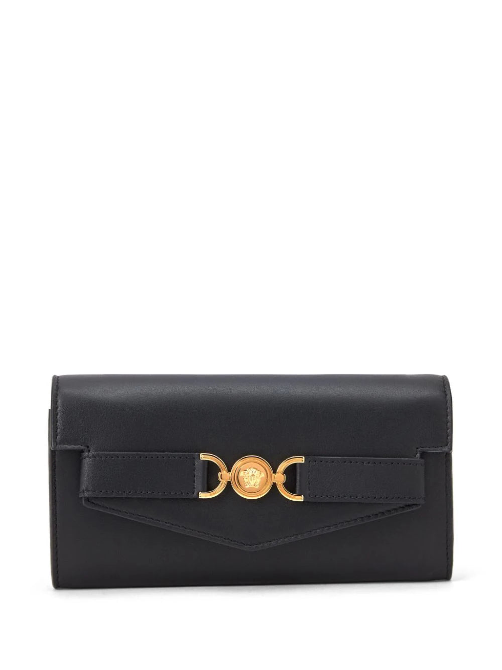 Versace Black Medusa '95 Leather Wallet