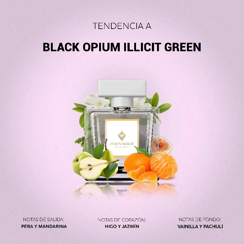 Tendencia  a DBlack Opium Illicit Green