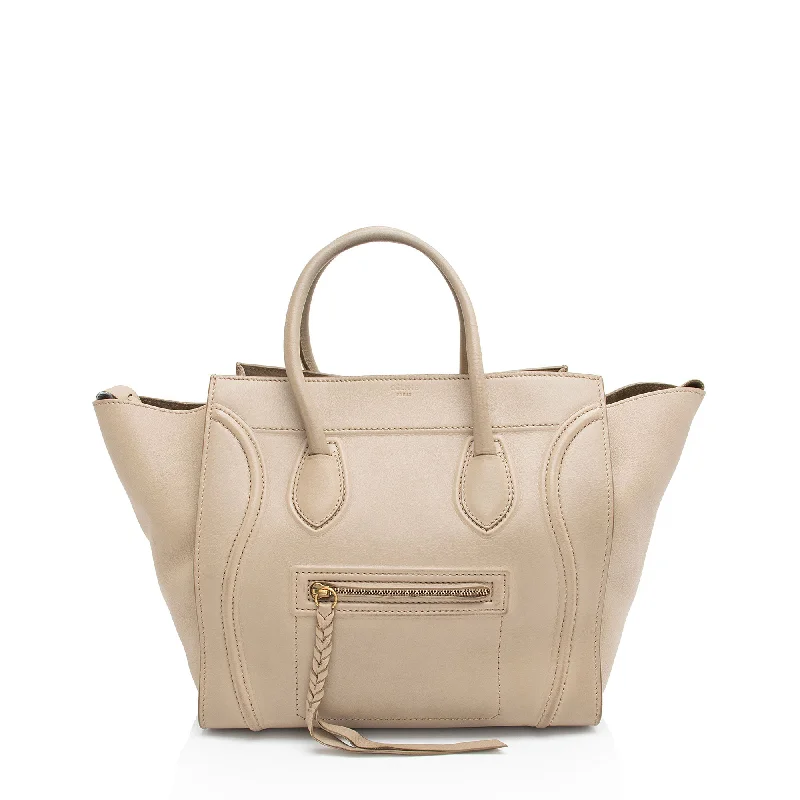 Celine Calfskin Phantom Luggage Tote (SHF-ID7veK)