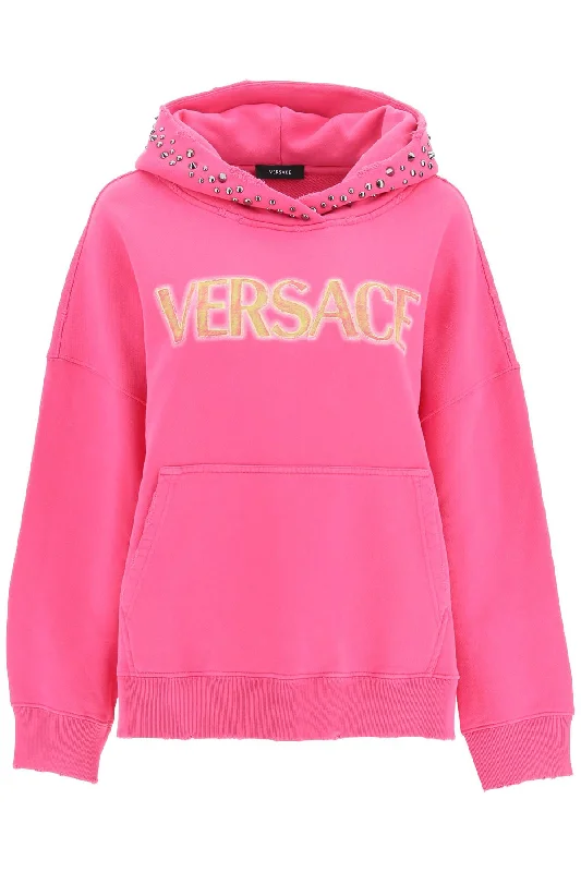 Versace hoodie with studs