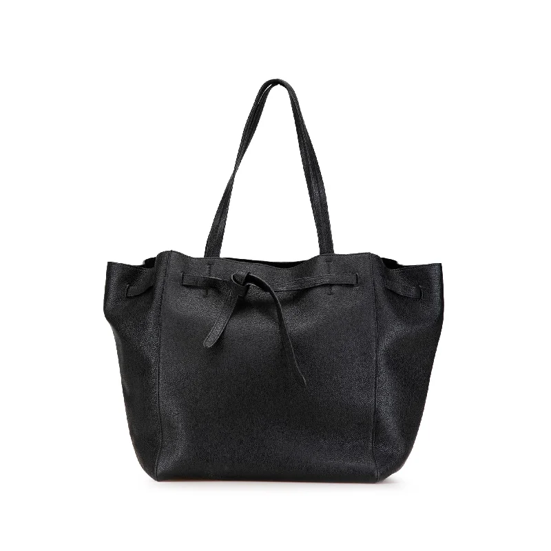 Celine Small Leather Phantom Cabas Tote (SHG-C1oP9e)