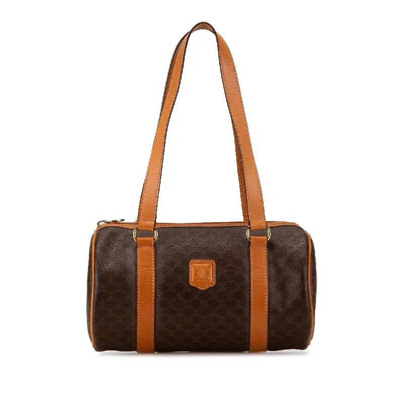 Celine Macadam Coated Canvas Boston Bag (SHG-MxiXR4)