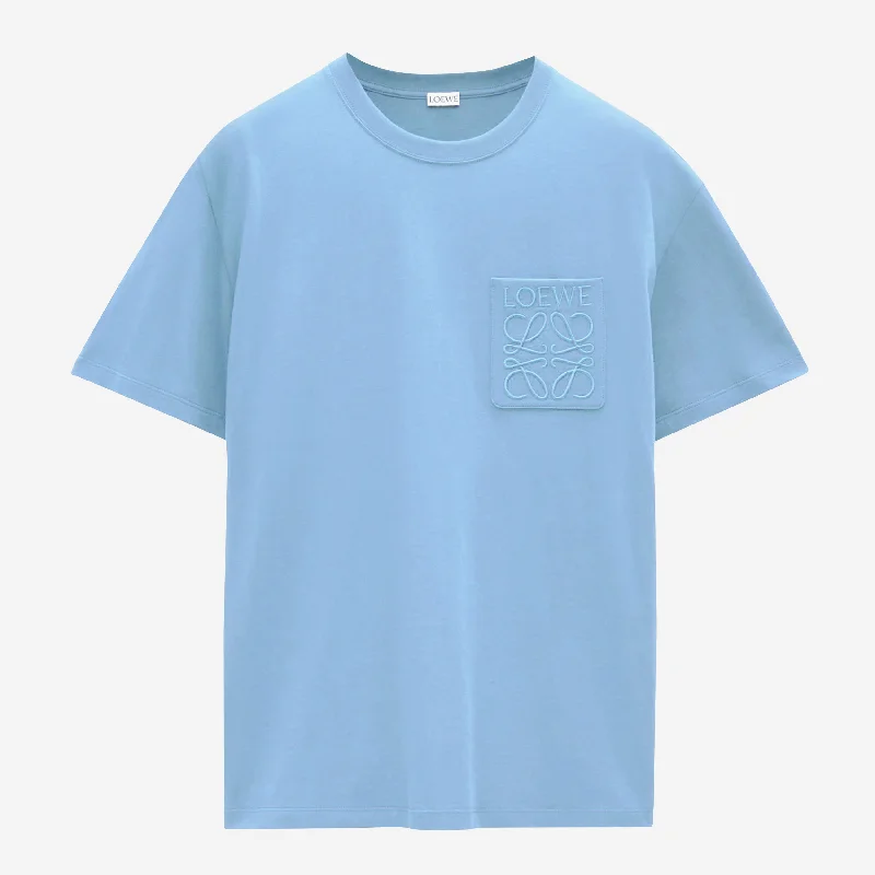 Loewe Anagram Embroidery Pocket T-Shirt