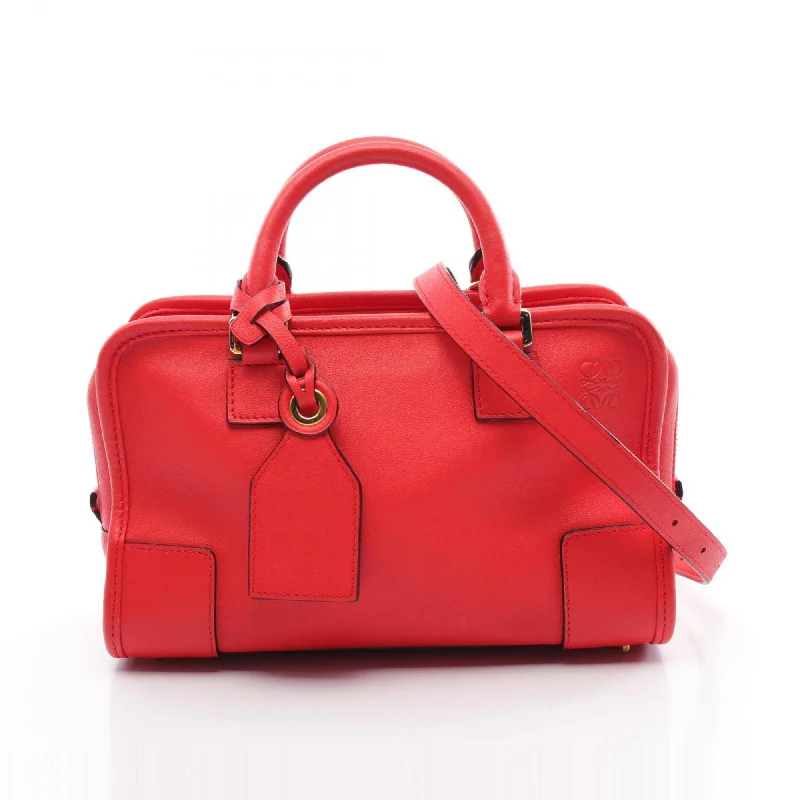 LOEWE Amazona 23 Handbag Bag Leather Women's Red 352.30.N71