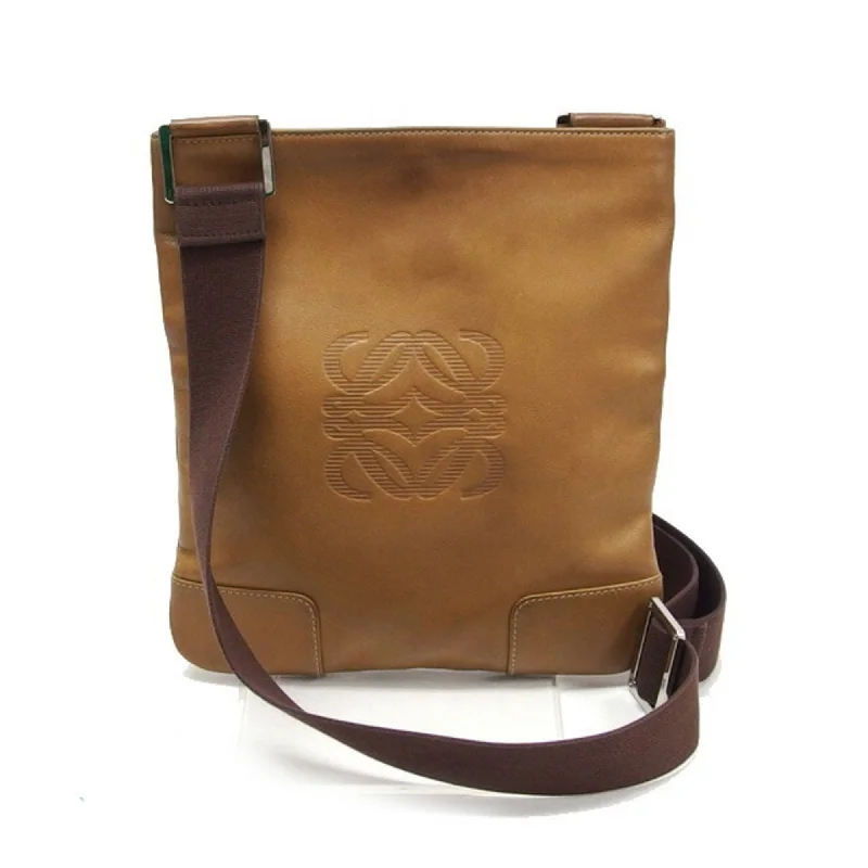 Loewe Anagram Shoulder Bag Brown x