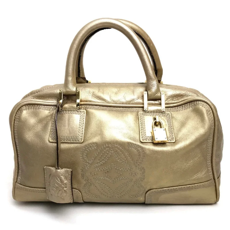 Loewe bag mini amazona Hand Bag Gold