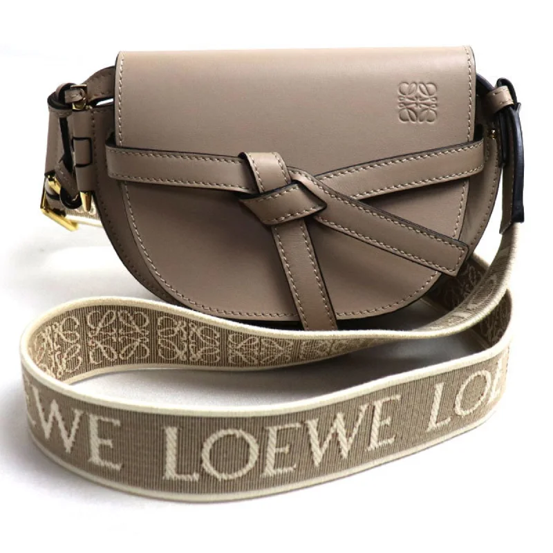 LOEWE Gate Dual Mini Shoulder Bag Sand A650N46X13 Women's