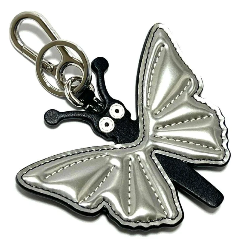 LOEWE Women's Bag Charm Key Ring Holder Butterfly